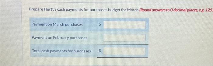beans. During March, the company plans to sell 11,000 pounds of beans