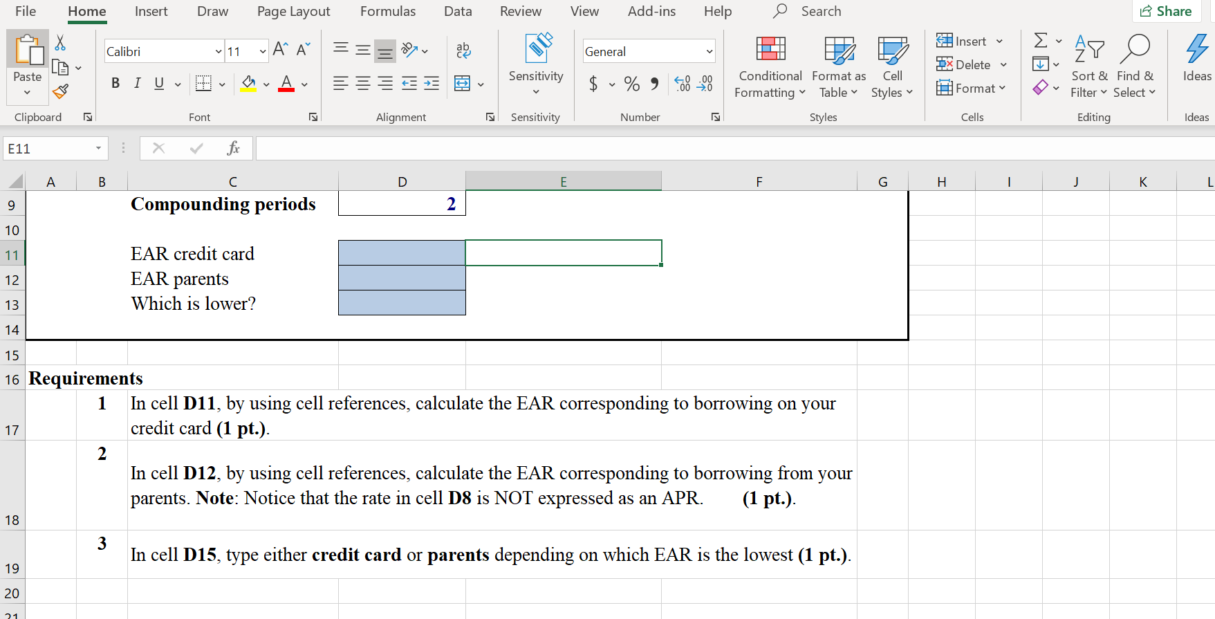 cell reference is all you need. To copy/paste a formula across a