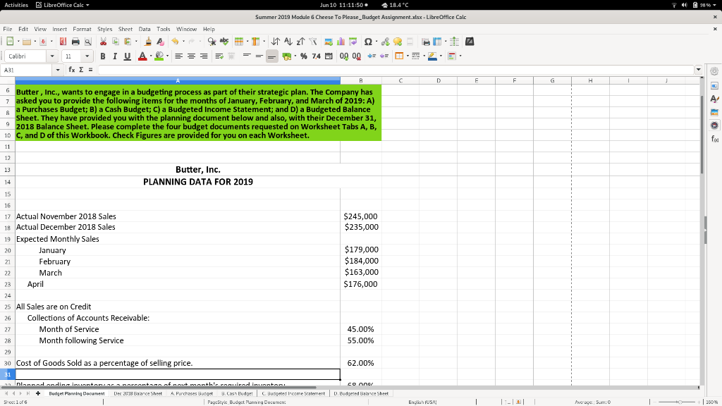 I am having issue with this problem excel sheet. It's only one