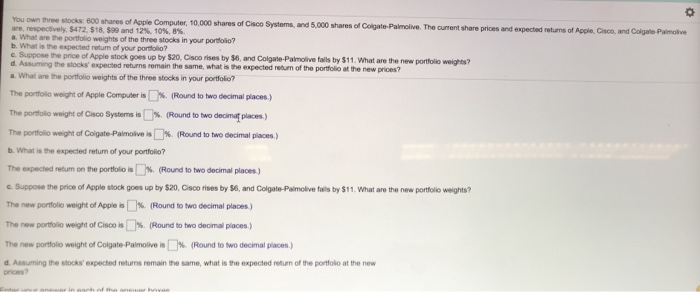  And also I need the new expected return % Thanks o