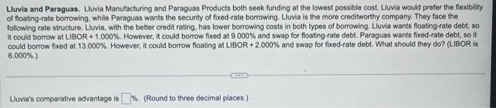 Please help me solve this I will leave a thumbs up!! Lluvia