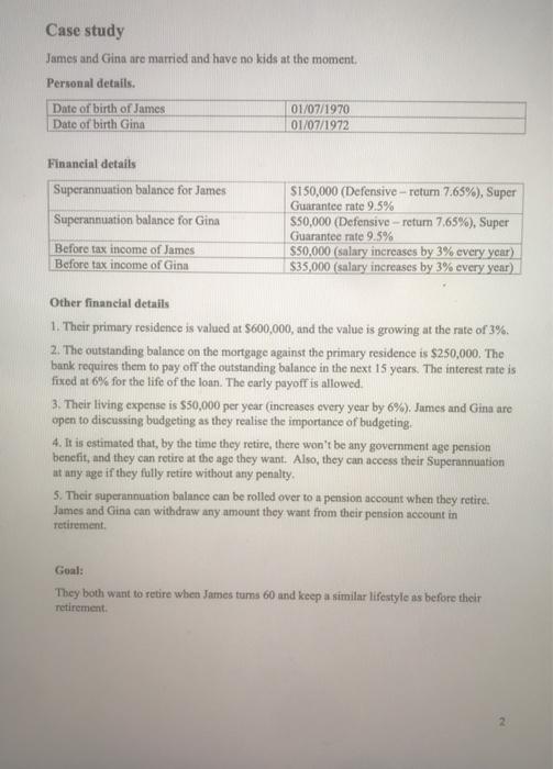  its a case study where a SOA has to generated by