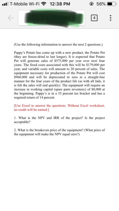  Please do on excel, I want to do if i need