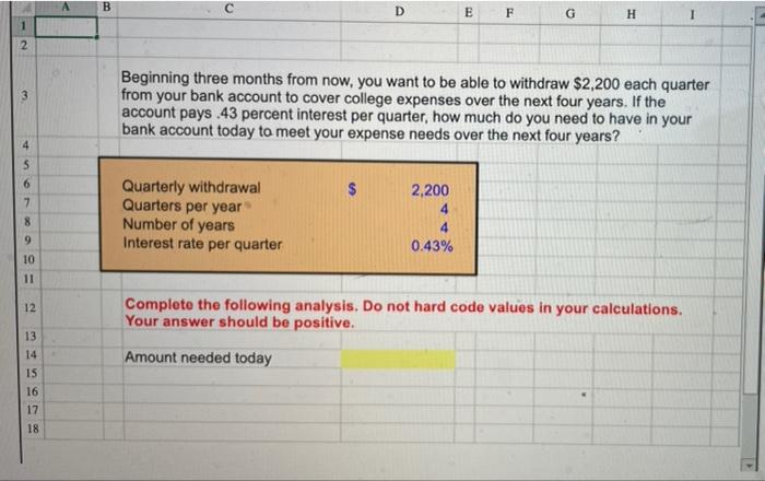 Please provide me the excel formula I need to plug into the