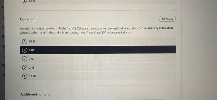 can't make a new submission after dut dan Table 1. Stock A