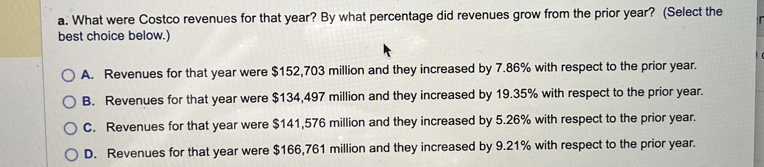  See Table 2.5,, showing financial statement data and stock price data