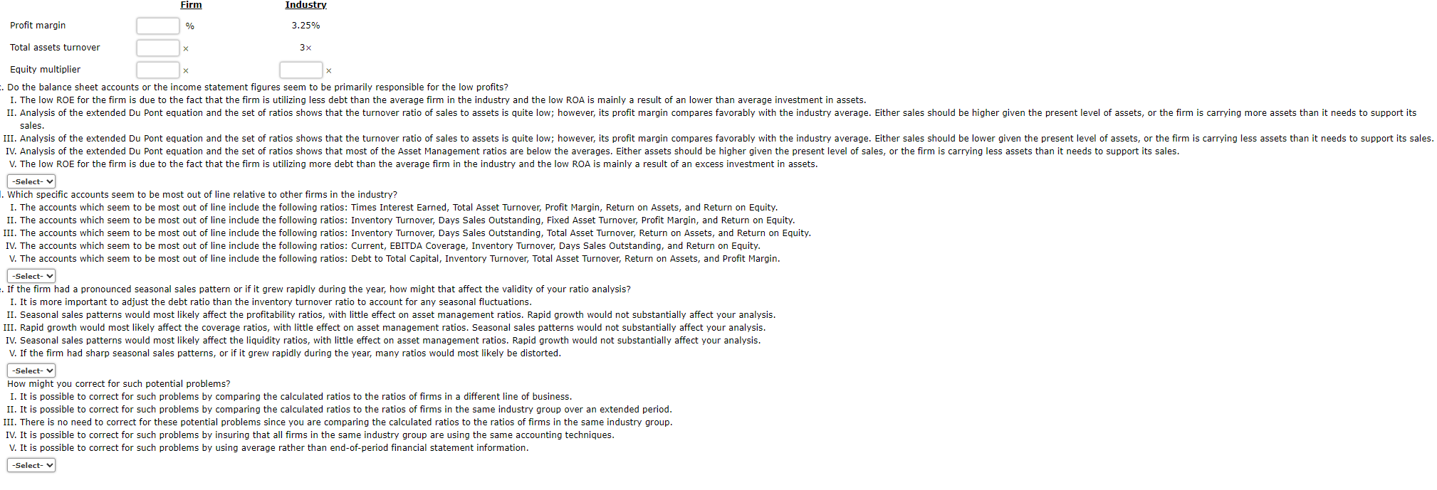 Please all questions