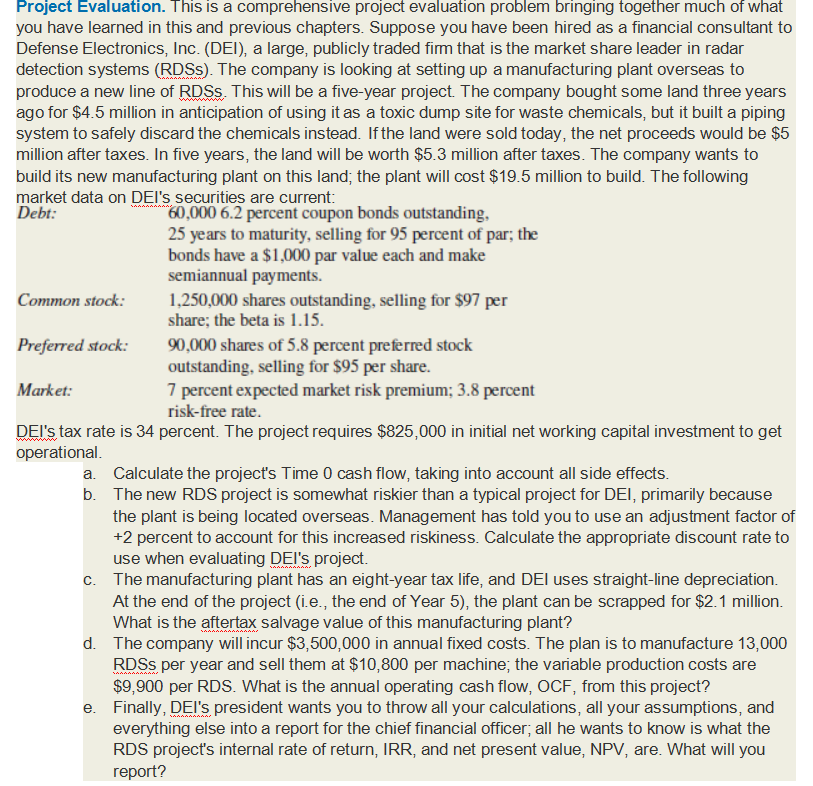 no commas. Enter as a negative number QUESTION 2 Market Value of