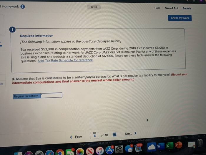 in business expenses relating to her work for JAZZ Corp. JAZZ did