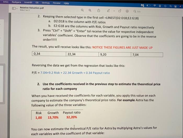 E question: D. Discuss the ownership structure of MIPS, with focus on