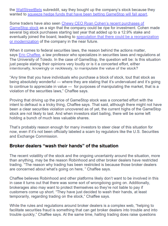 Dump Scheme. The recent hearing on Robinhood missed the basics of how