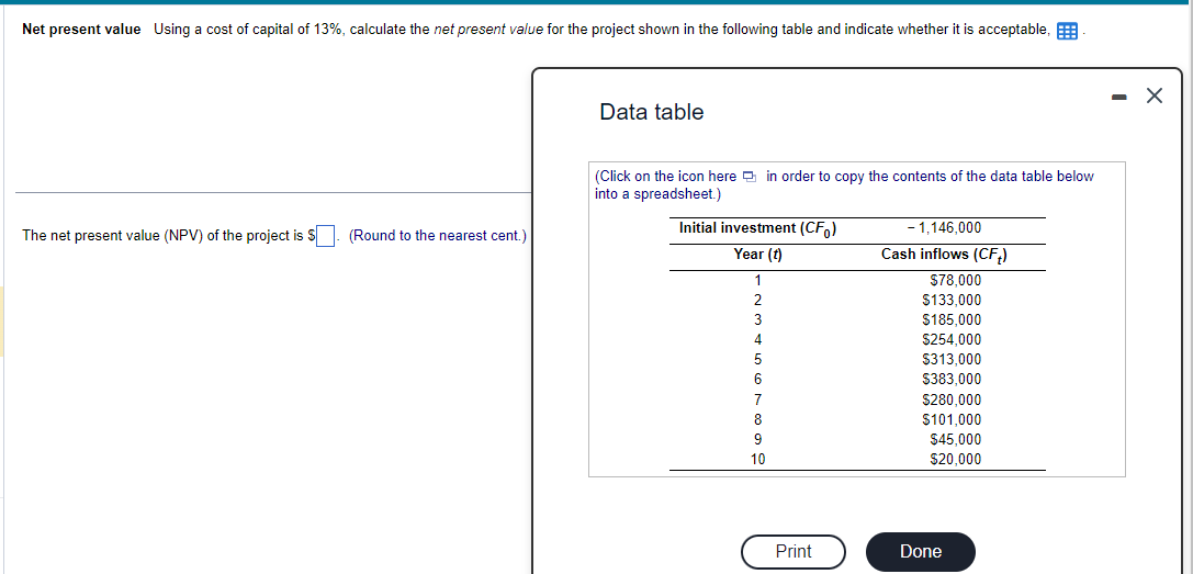 Data table (Click on the icon here in order to copy