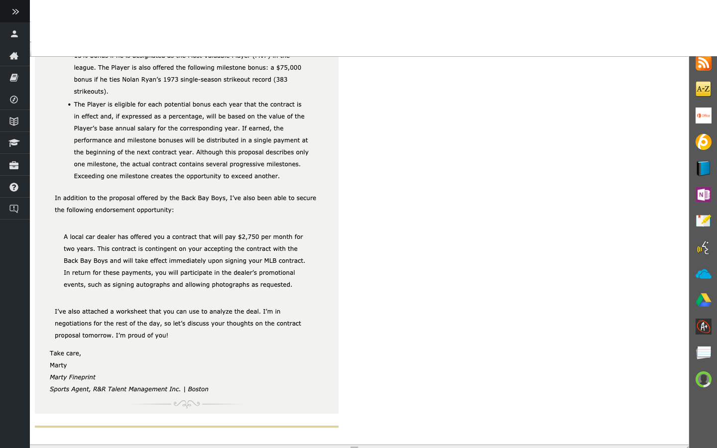 fastball, an impeccable curve ball and slider, and a reliable changeup pitch,