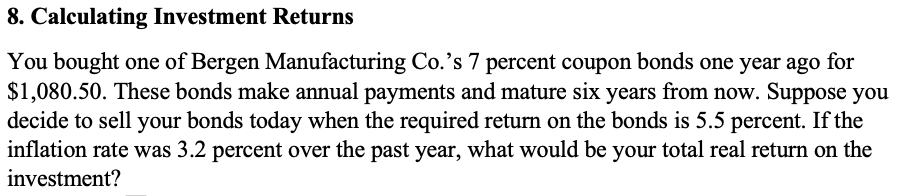Please solve this problem on Microsoft Excel and showcase the formulas