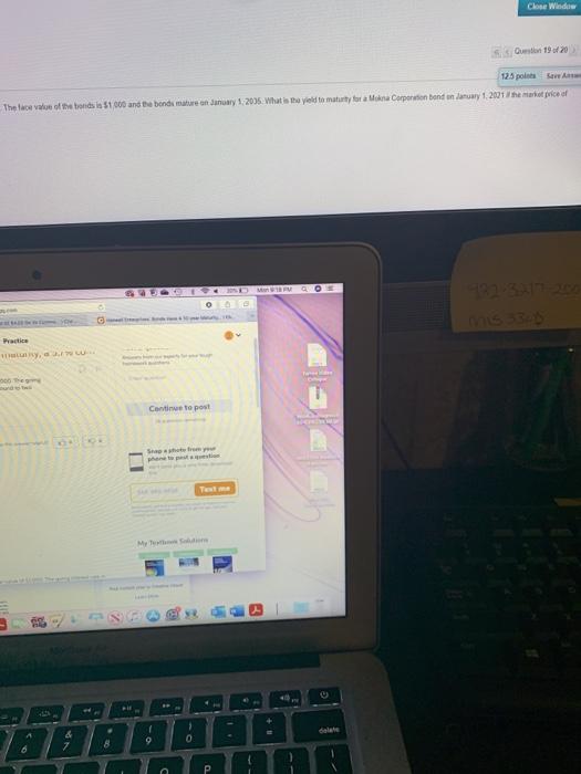 have a coupon rate of 5.0%, with interest paid semiannually. The the