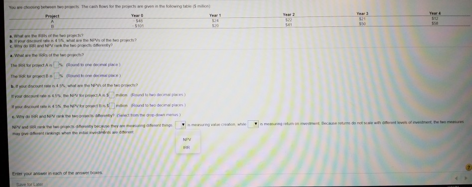 Please show all work with steps. Use excel if needed. Round