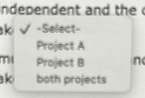 estimate that the cost of capital is 10% and that the ivestments