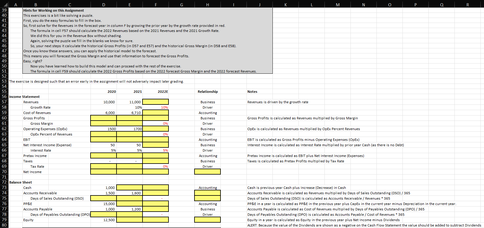 Please Anwer with Excel and with Formulas when needed thank you!