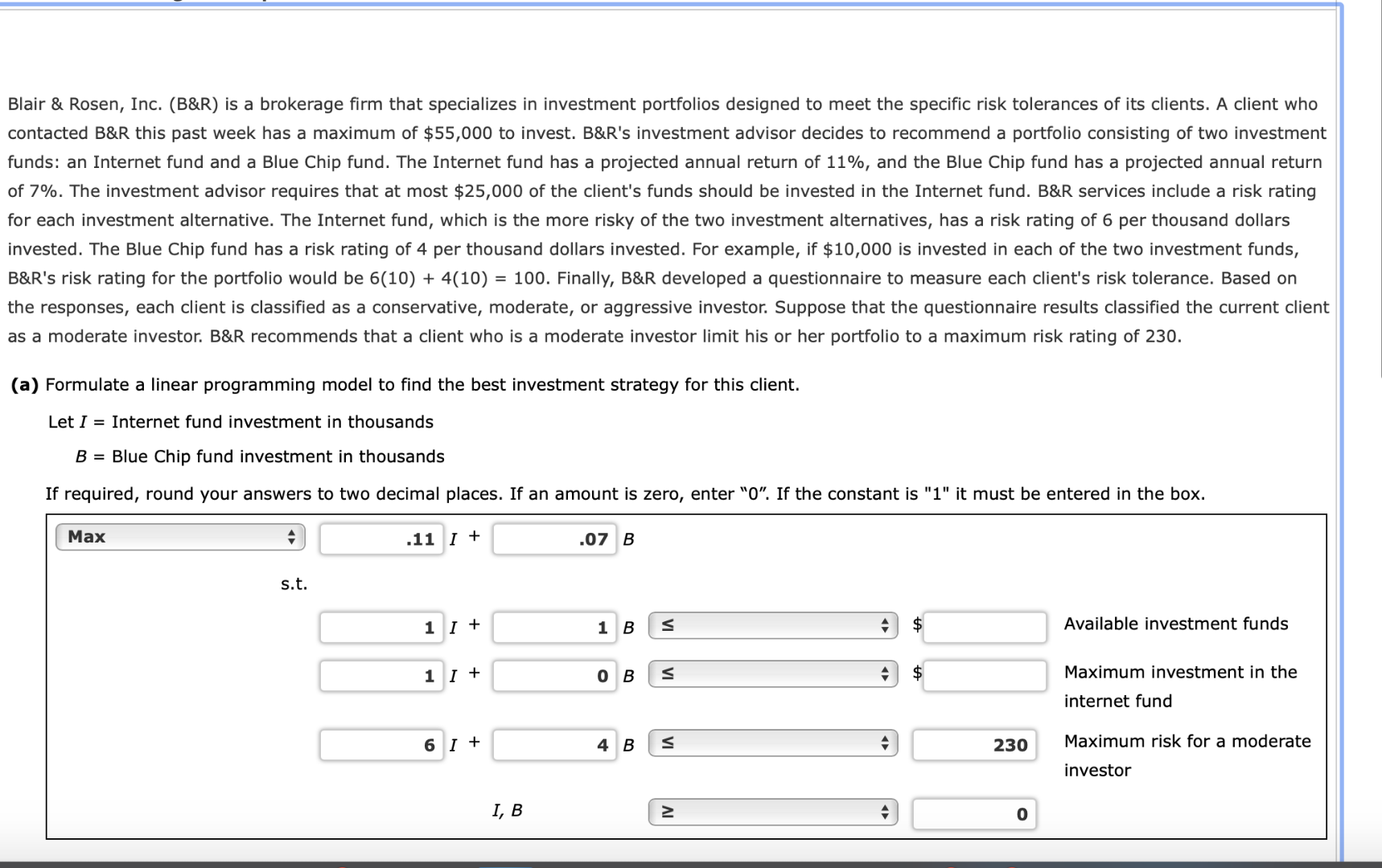 Question 2 Eastman Publishing Company is considering publishing an electronic textbook about