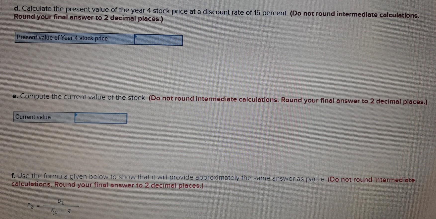 (this will also serve as the discount rate in this problem). Use