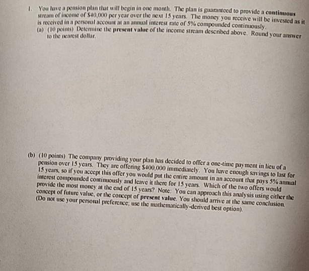 I need help seeing the steps on this assignment You have a