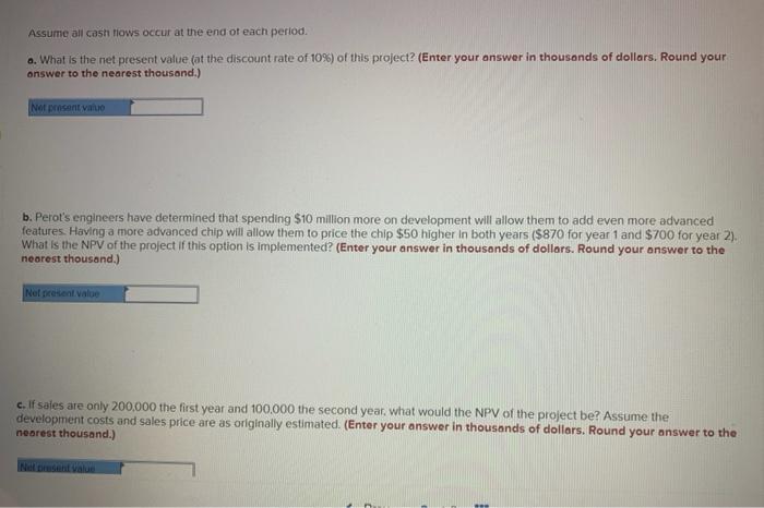 LOLL Perot Corporation is developing a new CPU chip based on a