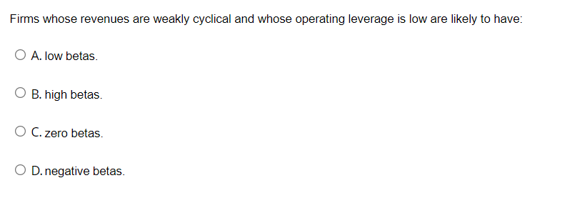 in its production process. B. high variable costs in its production process.