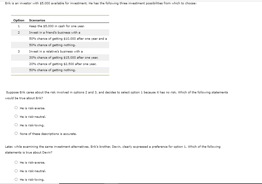 a given time period are called realized returns. Historical data on realized