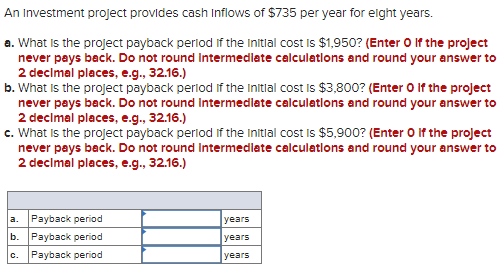 Please show all intermediate steps and formulas used. Use excel to complete