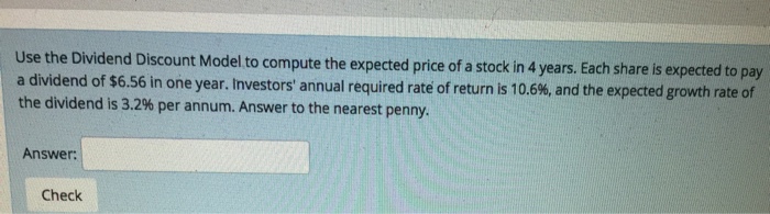 the stock has a market price of $37.95 per share, compared to