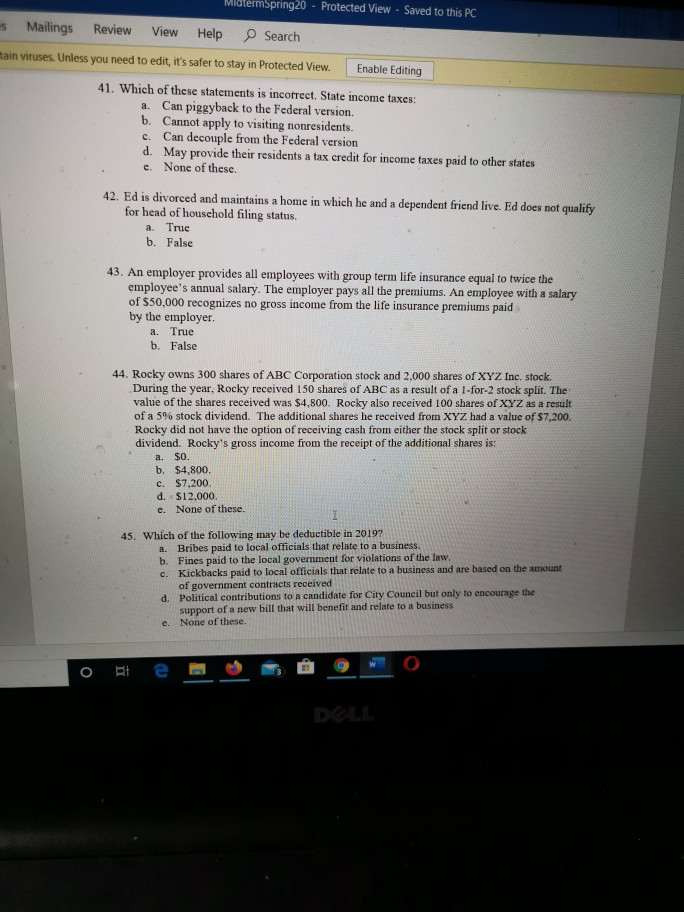 MotermSpring20 - Protected View - Saved to this PC 5 Mailings