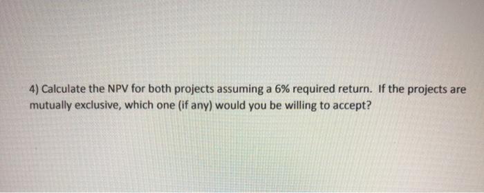 Project A Project B 0 -30,000 -50,000 1 12,000 10,000 2 8,000