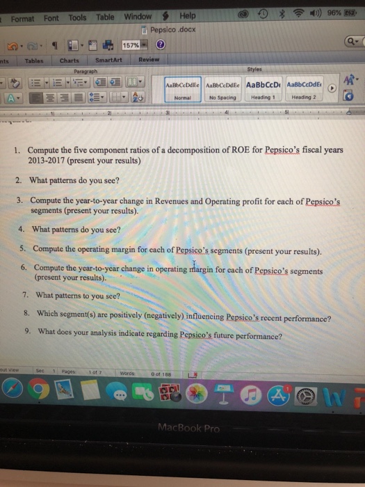  Format Font Tools Table WindowHelp @ 0 ay 96% Rsa, |