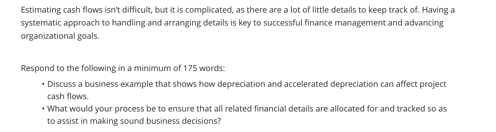  Estimating cash flows isn't difficult, but it is complicated, as there