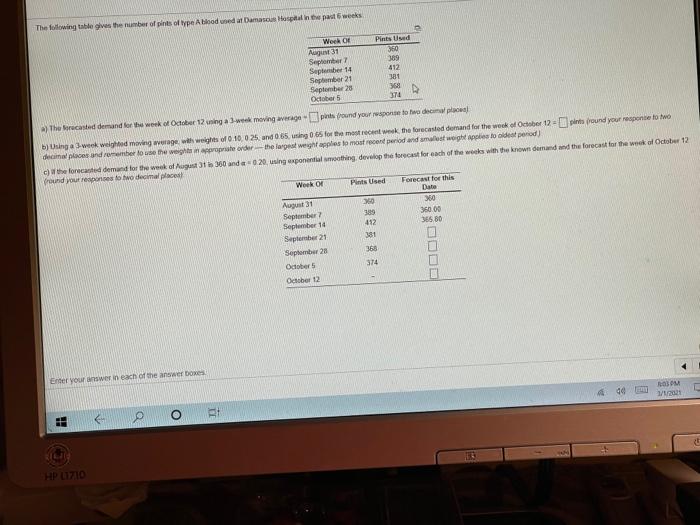 to forecast the number of housing checks och month. The member of