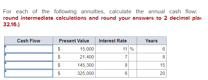 Please explain how to put this in a financial calculator for one