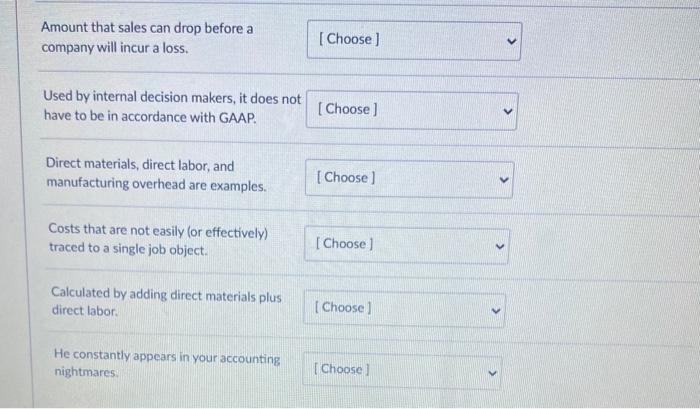 with the best definition that corresponds to the keyword. Not all keywords