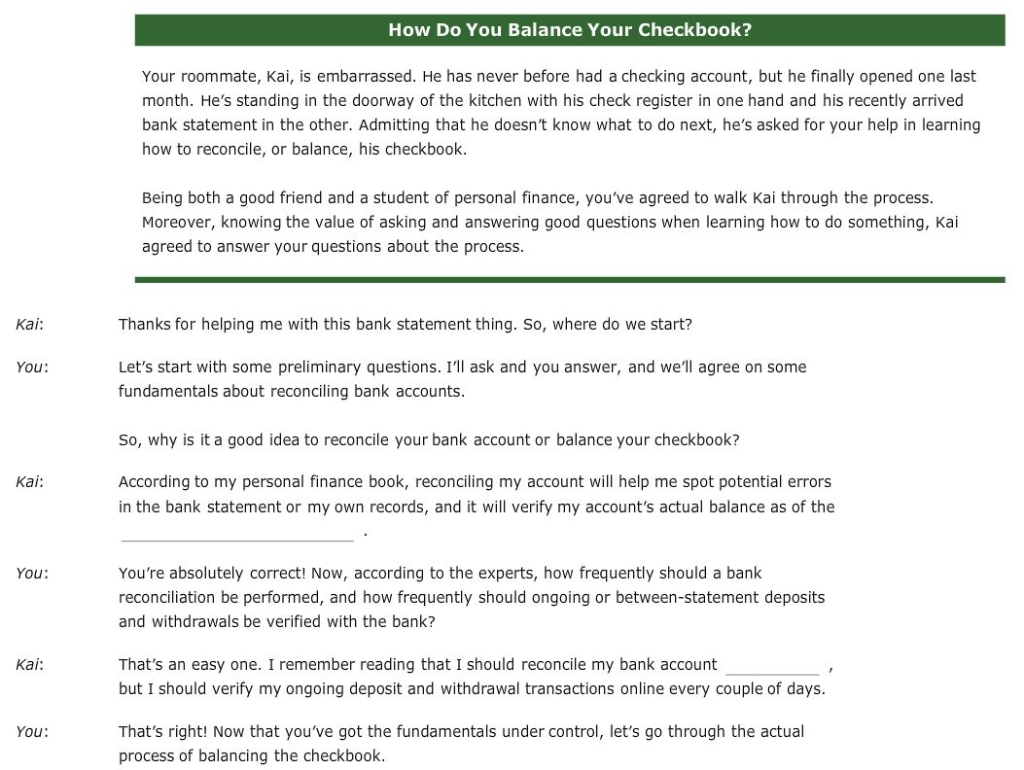  First drop down options: date on the bank statement, reconciliation date