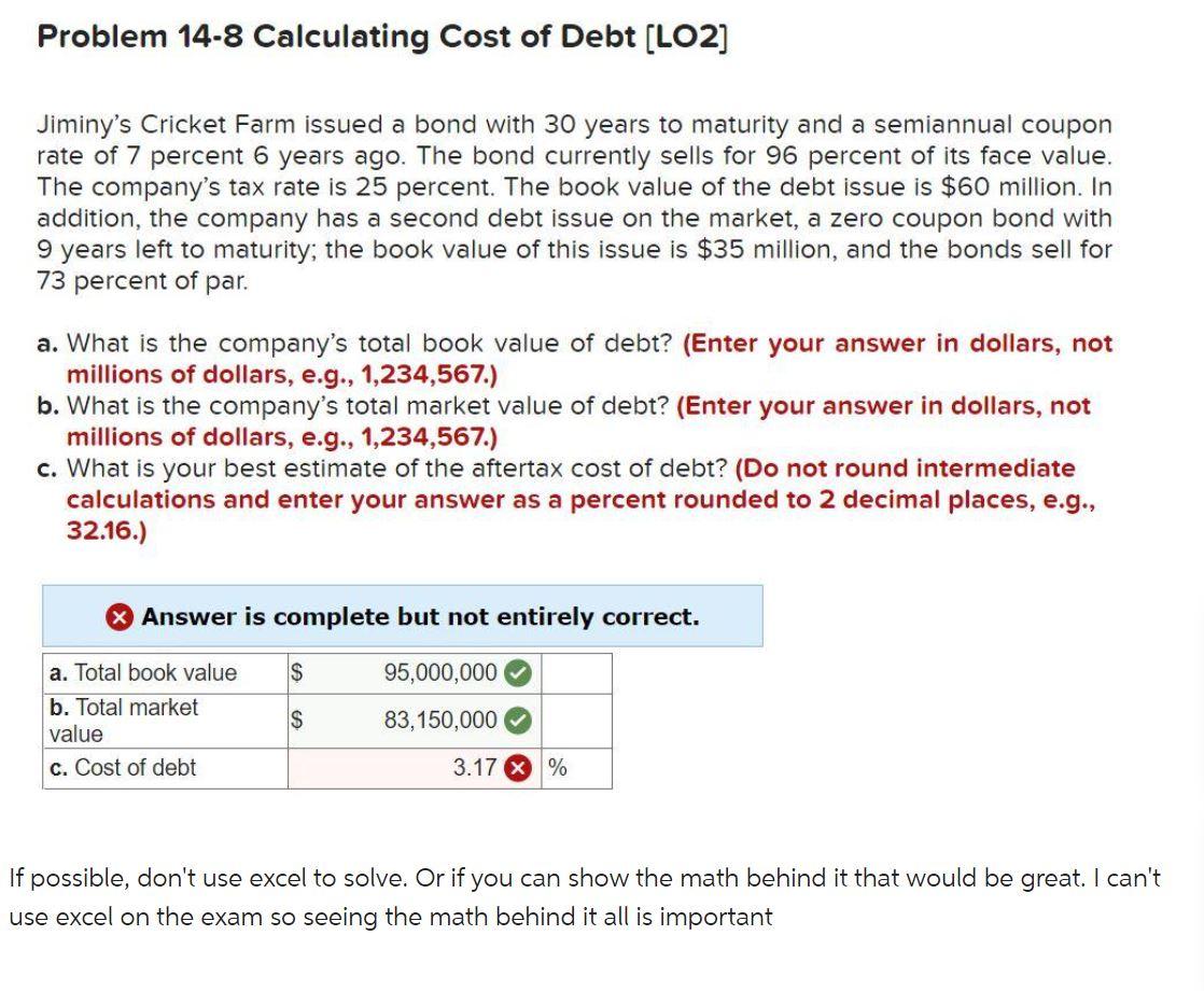  Posting here again bc they got this answer wrong. The answer