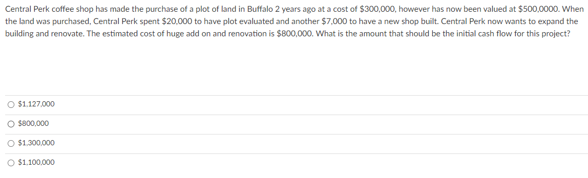 Question 1 Question 2 Question 3 Central Perk coffee shop has made