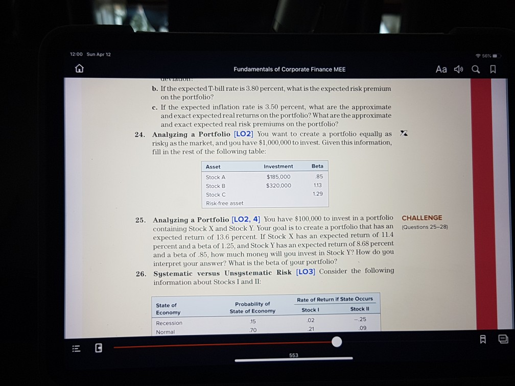 answer questions 24 , 25 and 28 please 12:00 Sun Apr 12
