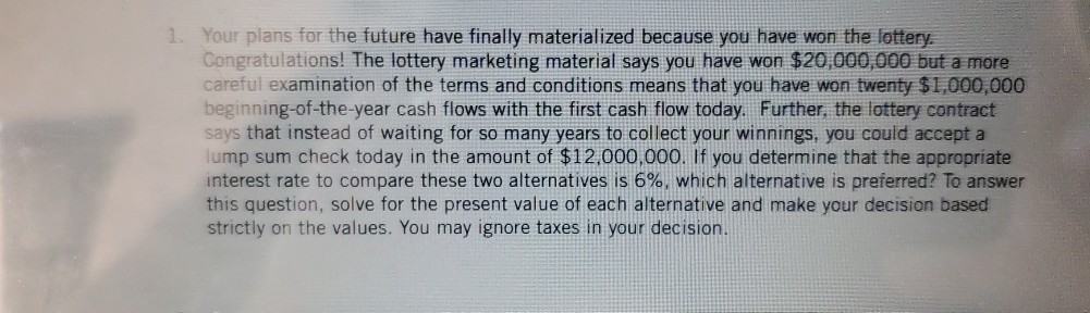 Your plans for the future have finally materialized because you have