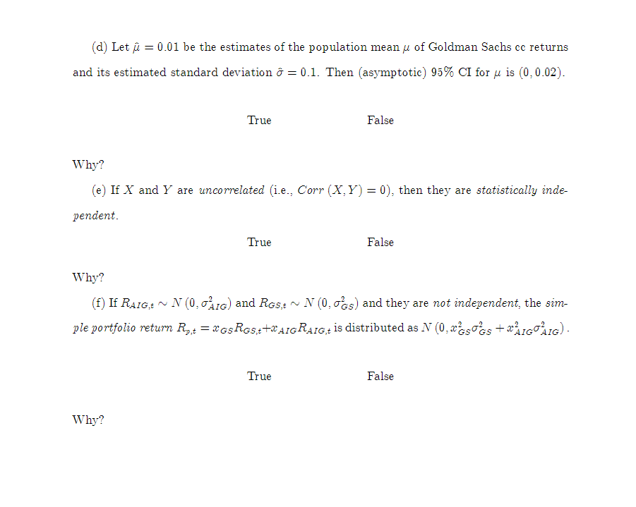one). Use 1 or 2 sentences to discuss why it is so.