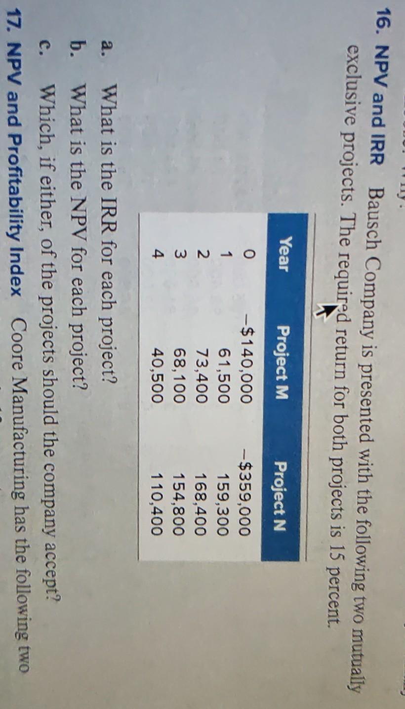  please do in detail 16) show your work by using exel