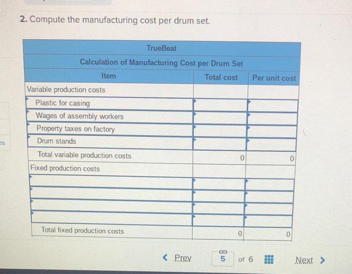 LO C2, C3 The following information applies to the questions displayed below)