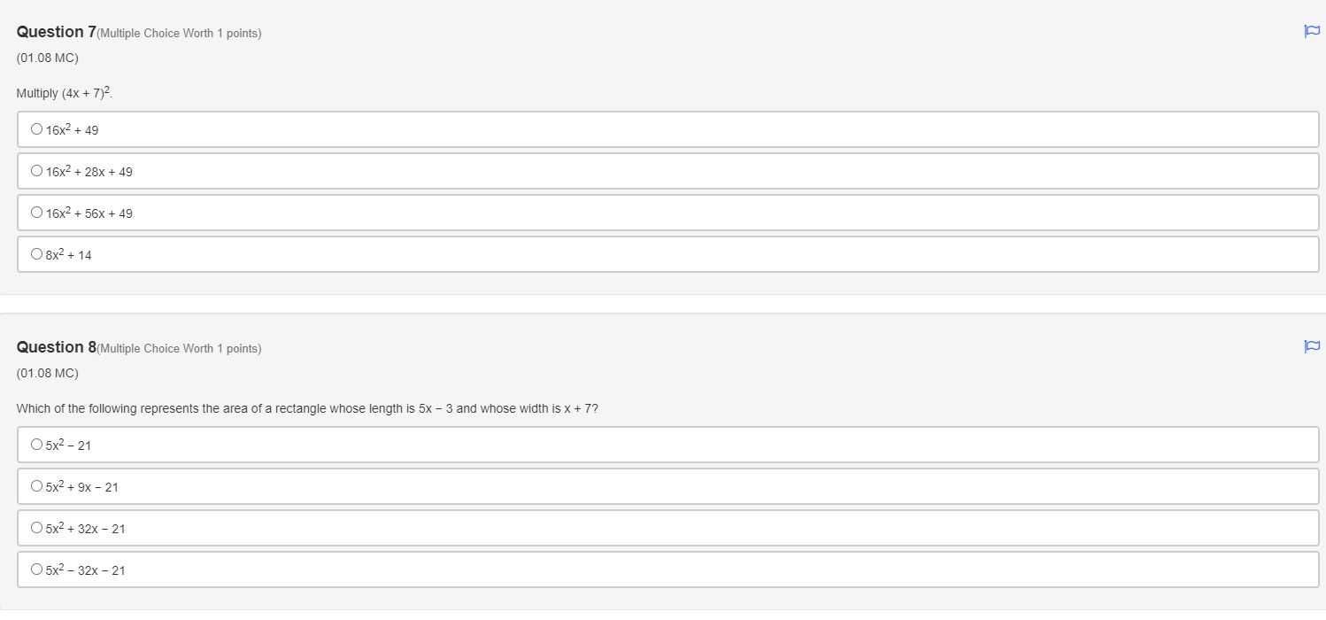 2x3 + x2 + 10 O 15x4 - 2x3 + x2 -