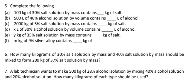 I need help with these question, could you do it on paper