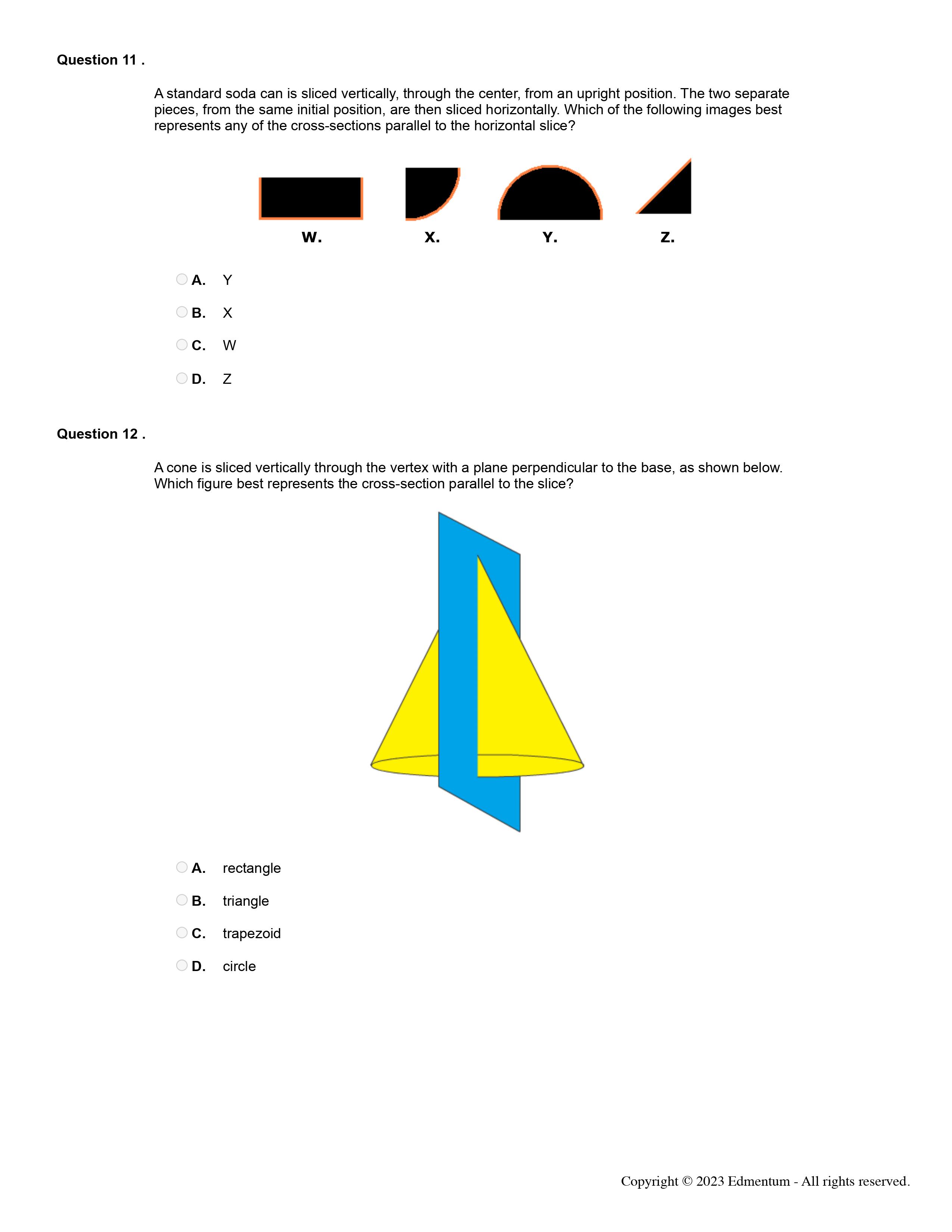 Select all the correct answers. Consider a rectangular-based pyramid like the one