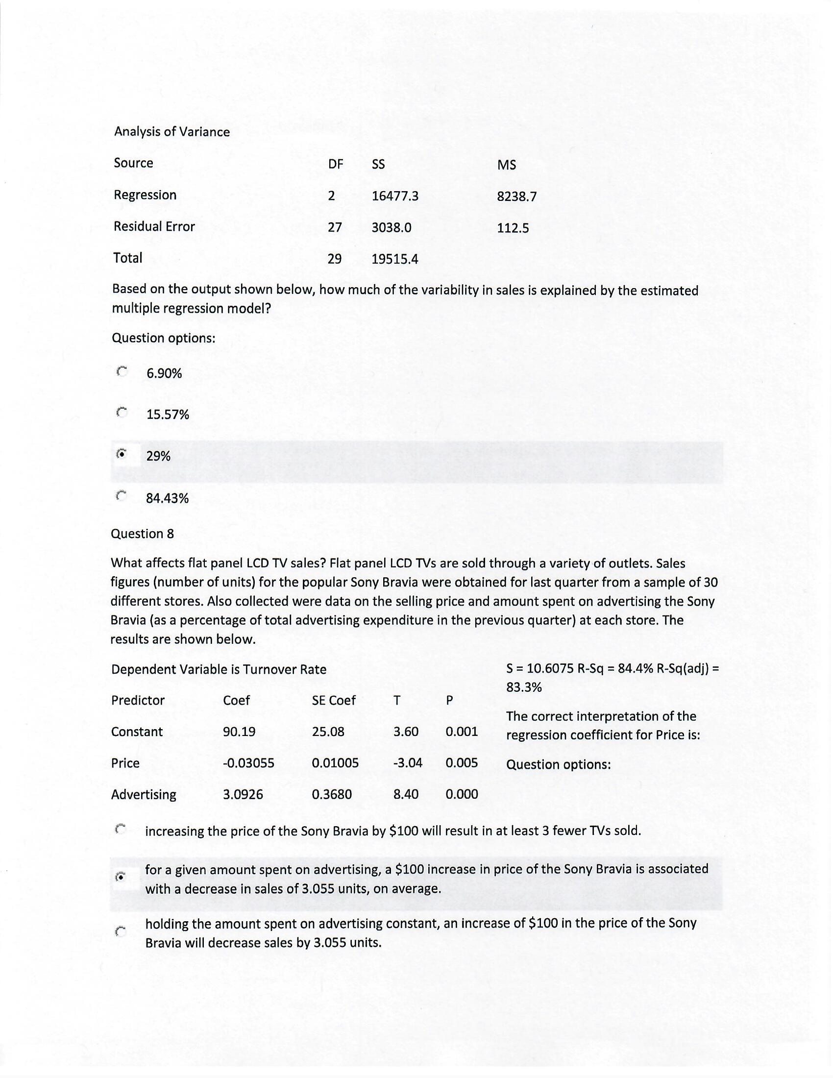 submitted successfully. Lesson 8 Exam Question 1 Suppose the goal of data