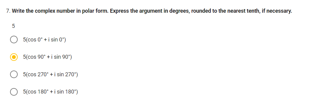 in the complex plane. 4+ 3i -6 -2 2 6 R\f\f5. Match